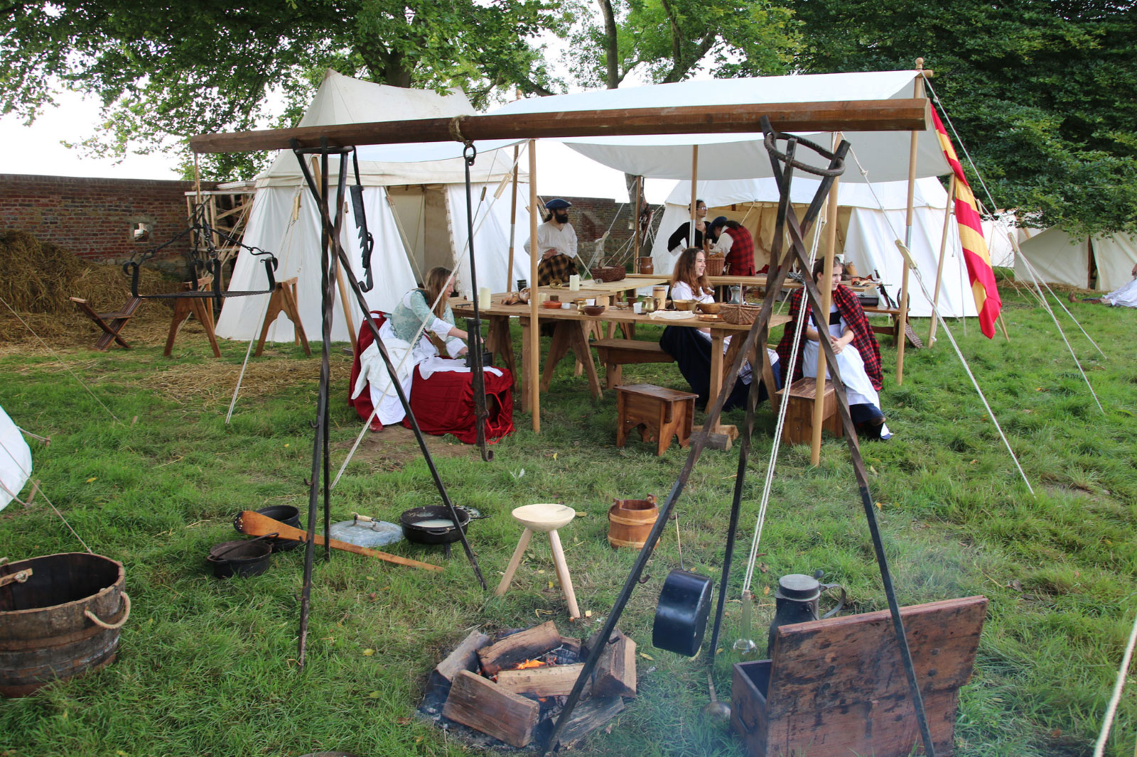Scottish Days, Hougoumont (Waterloo)